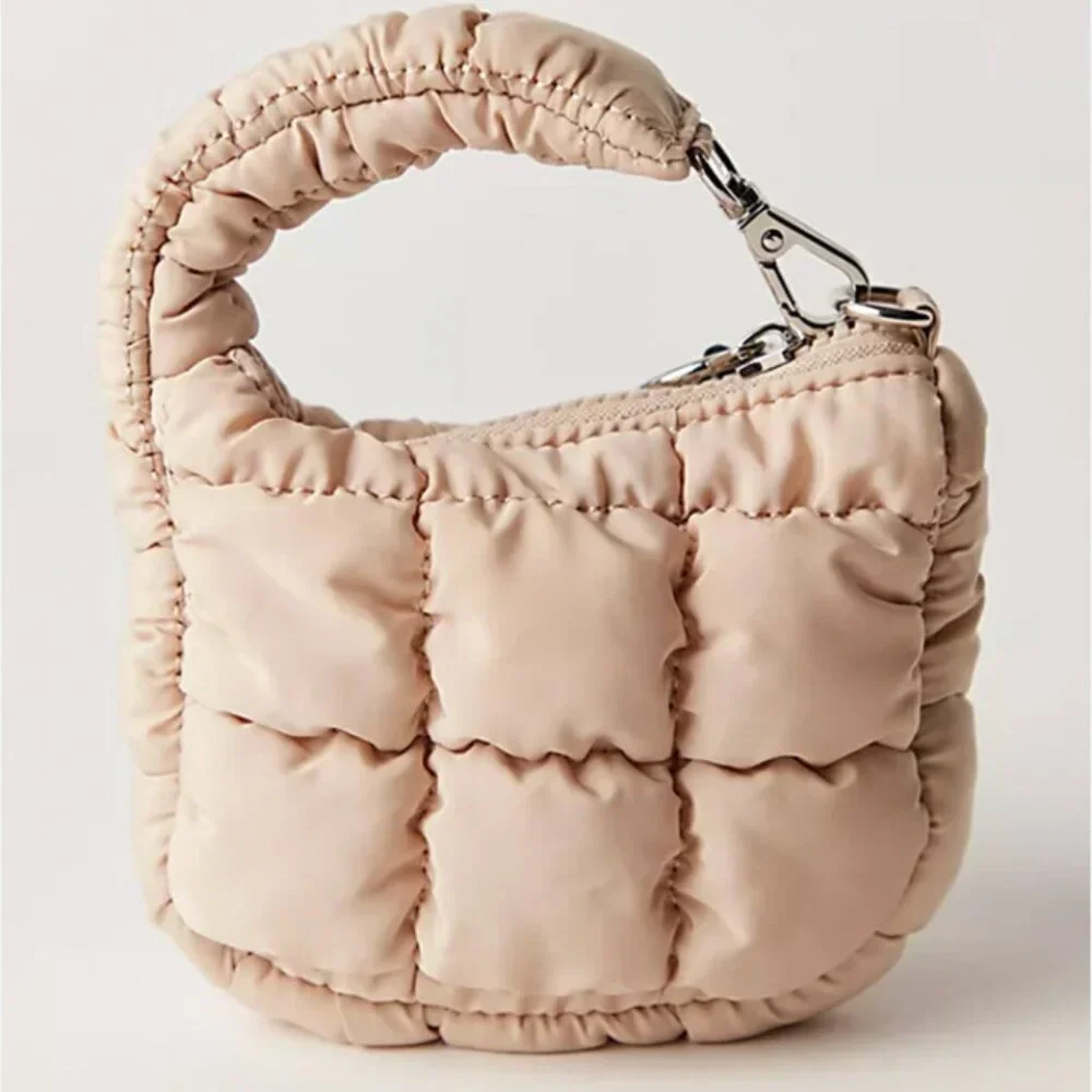 Free People Quilted Micro Pouch